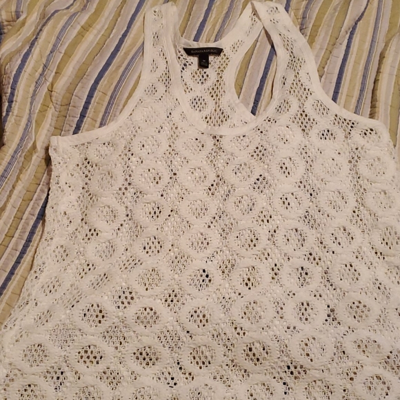 Banana Republic Tops - SALE 2 FOR $25 Bananna Republic Crochet Tank Too